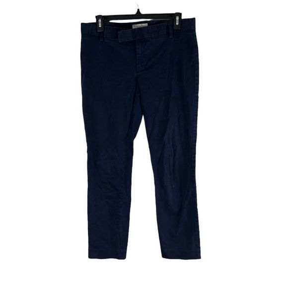 GAP Blue Slim Cropped Khaki Pants (4) - Picture 7 of 7